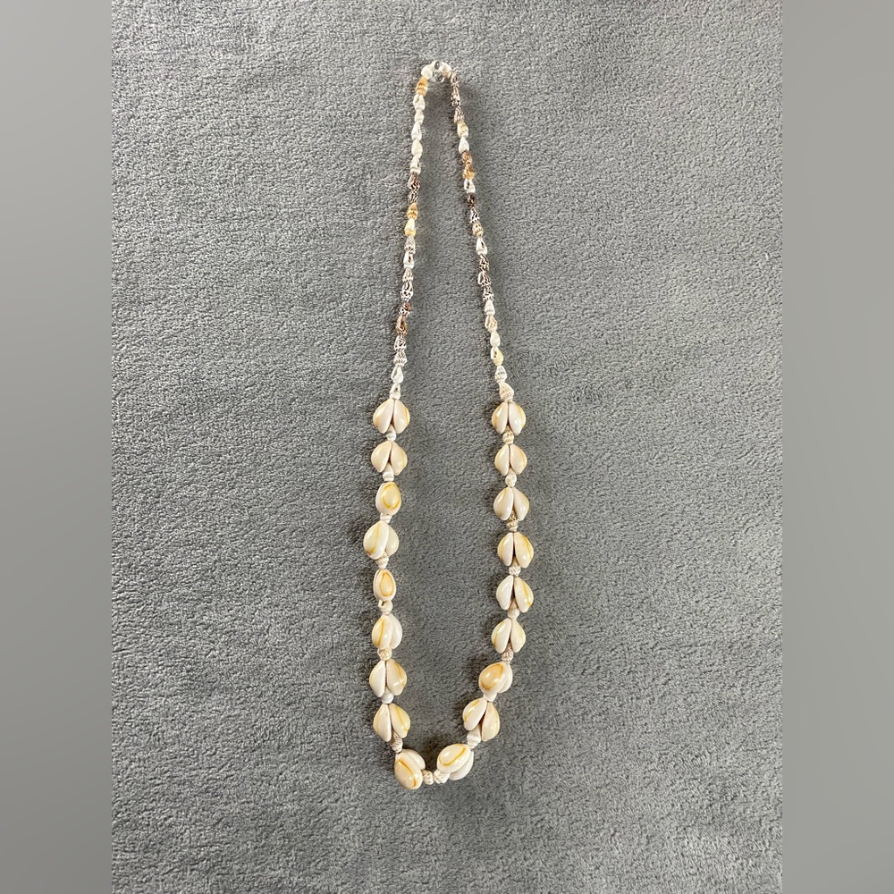 Seashell Style Necklace Shells Pullover Necklace Beach Sand Vacation Ocean
